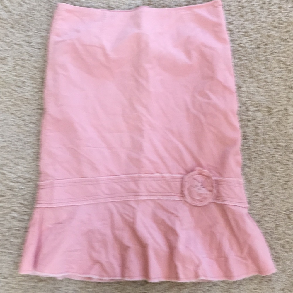 American Eagle Corduroy Raw Hemmed Skirt